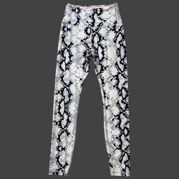 Balance Collection Womens Contender High Rise Yoga Legging Snake Print SMALL - Picture 7 of 13